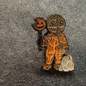Sam Trick R Treat Enamel Pin